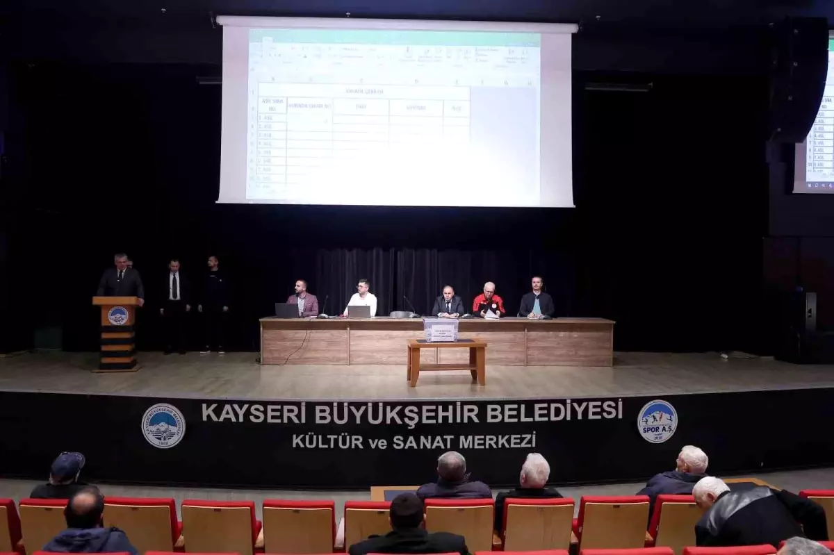 Kayseri'de 'Kovan Sizden, Arı Bizden' Projesinde Kura Heyecanı