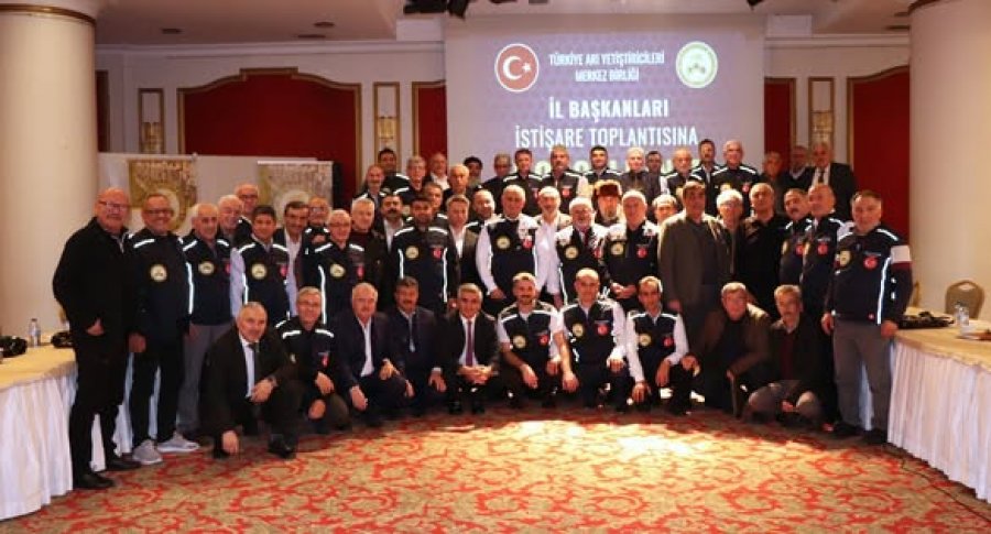 ARI YETİŞTİRİCİLERİ İL BİRLİK BAŞKANLARI İSTİŞARE TOPLANTISI