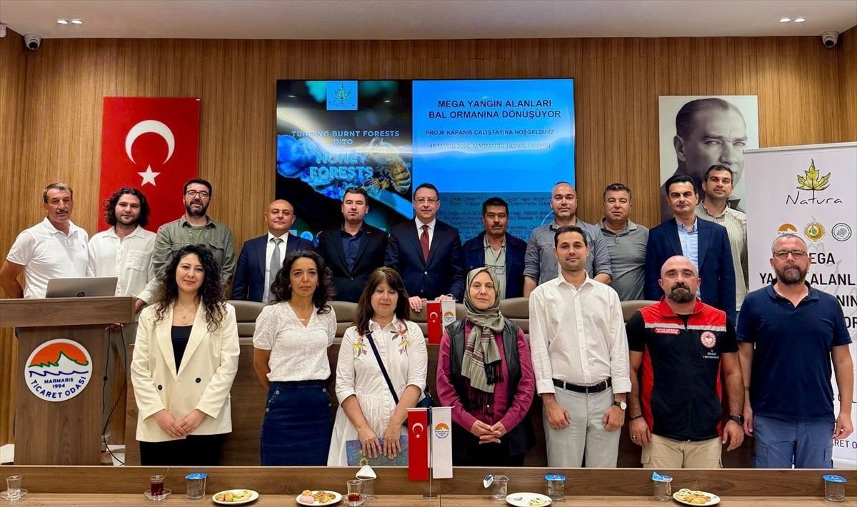 Marmaris'te Yangınlar Sonrası Arıcılık Projesi