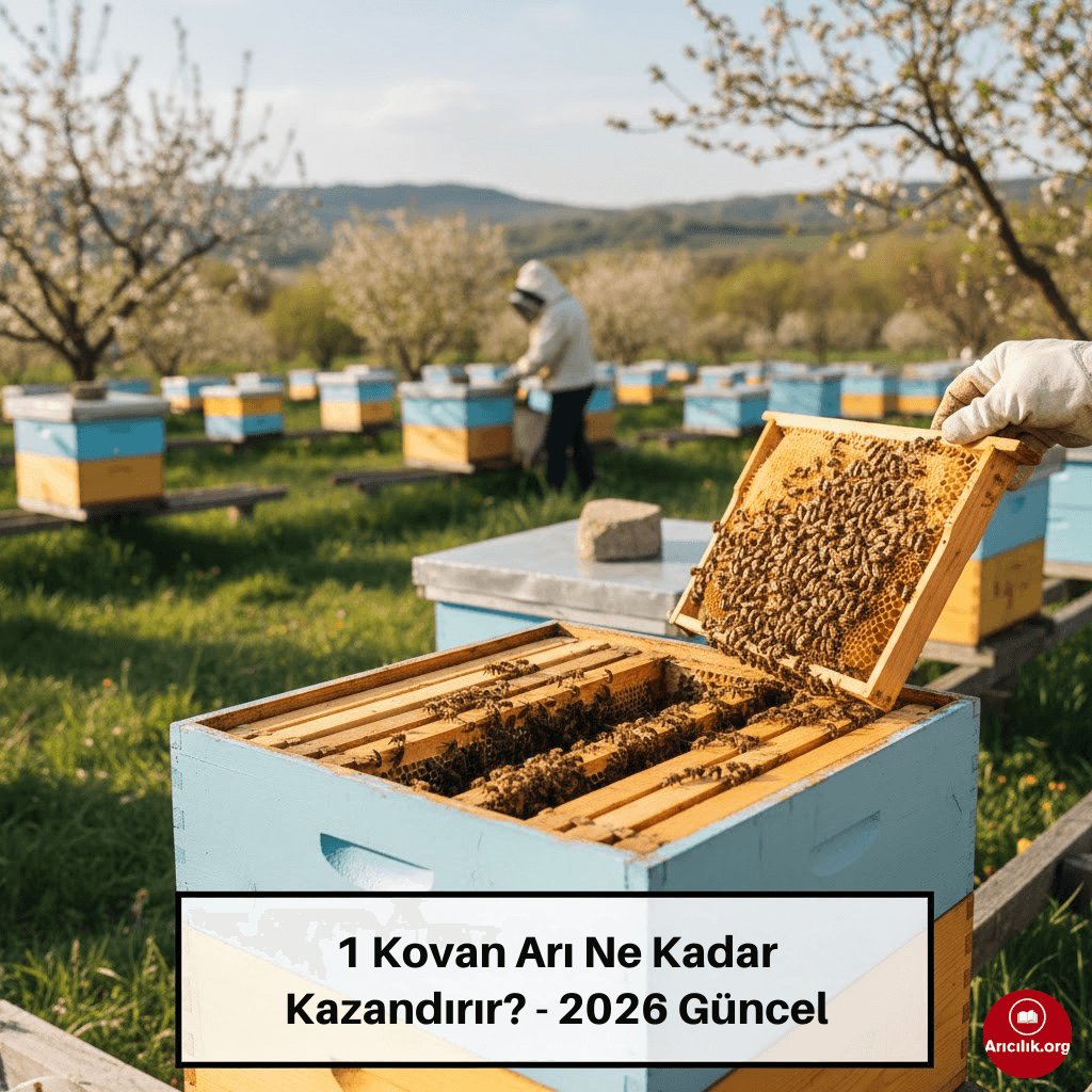 1 Kovan Arı Ne Kadar Kazandırır? Güncel 2026 Kazanç Hesaplaması