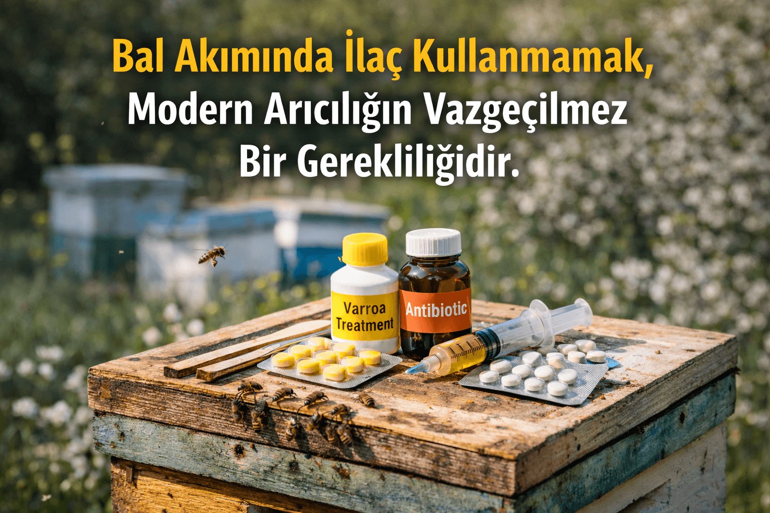 Bal Akımı Döneminde İlaç Kullanımı: Neden Kaçınmalıyız?