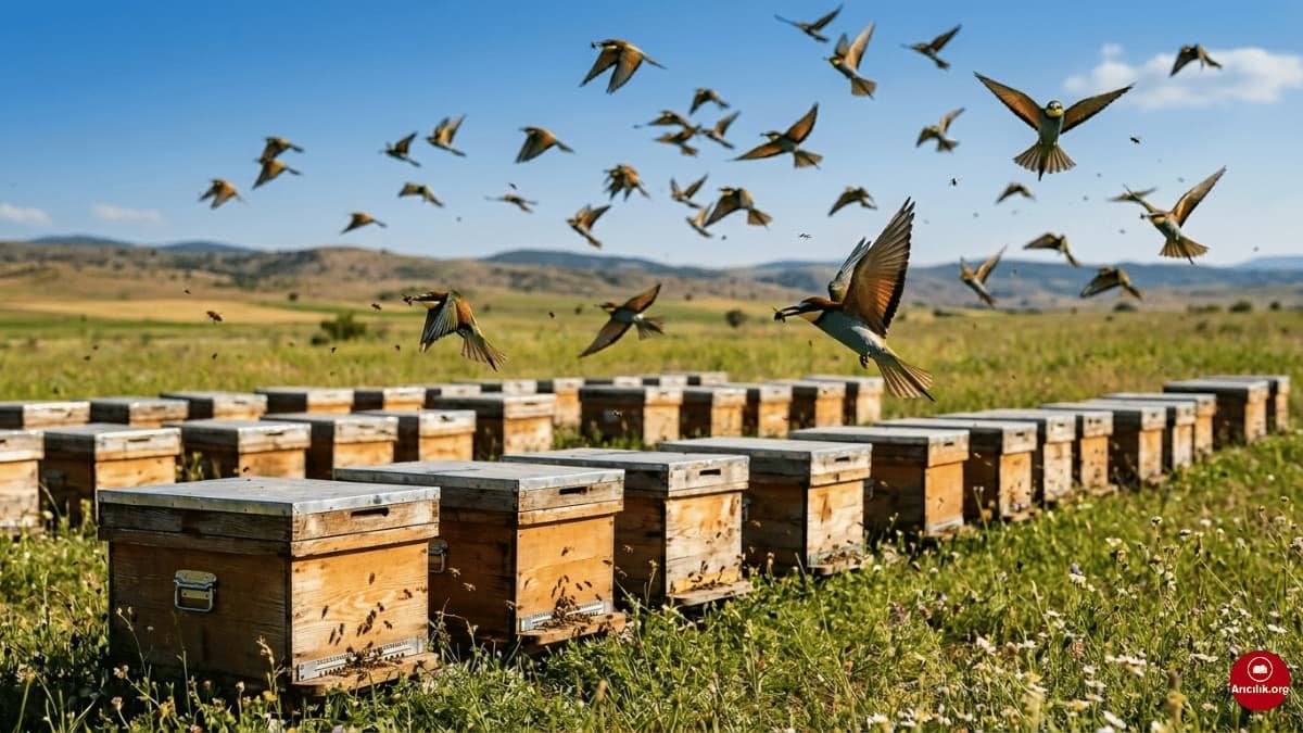 Arı Kuşu (Merops apiaster): Arıcılık İçin Tehdit mi?