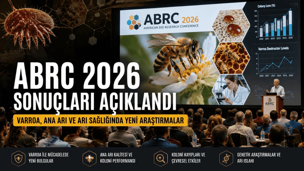 Results of the American Bee Research Conference 2026 Published Significant research on varroa,…