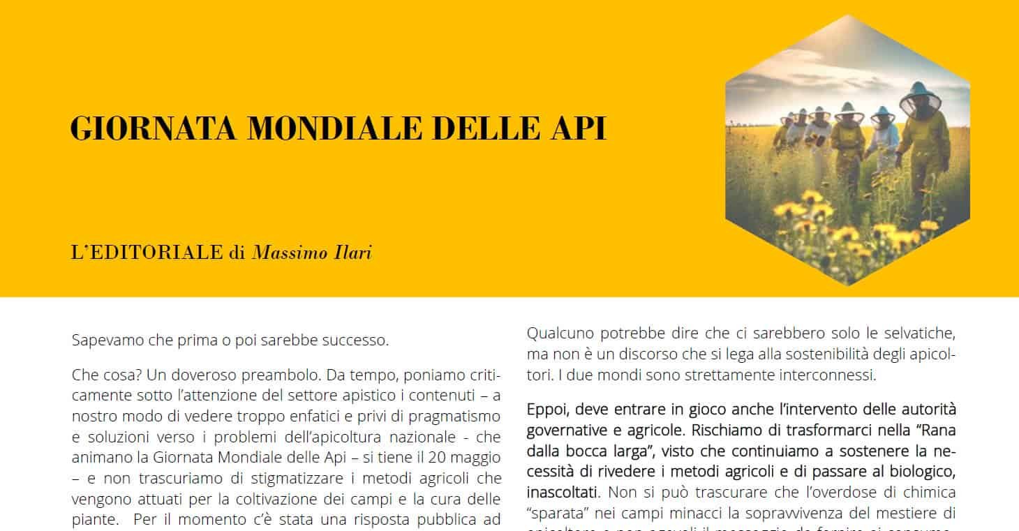 the editorial by Massimo Ilari We knew it would happen sooner or later