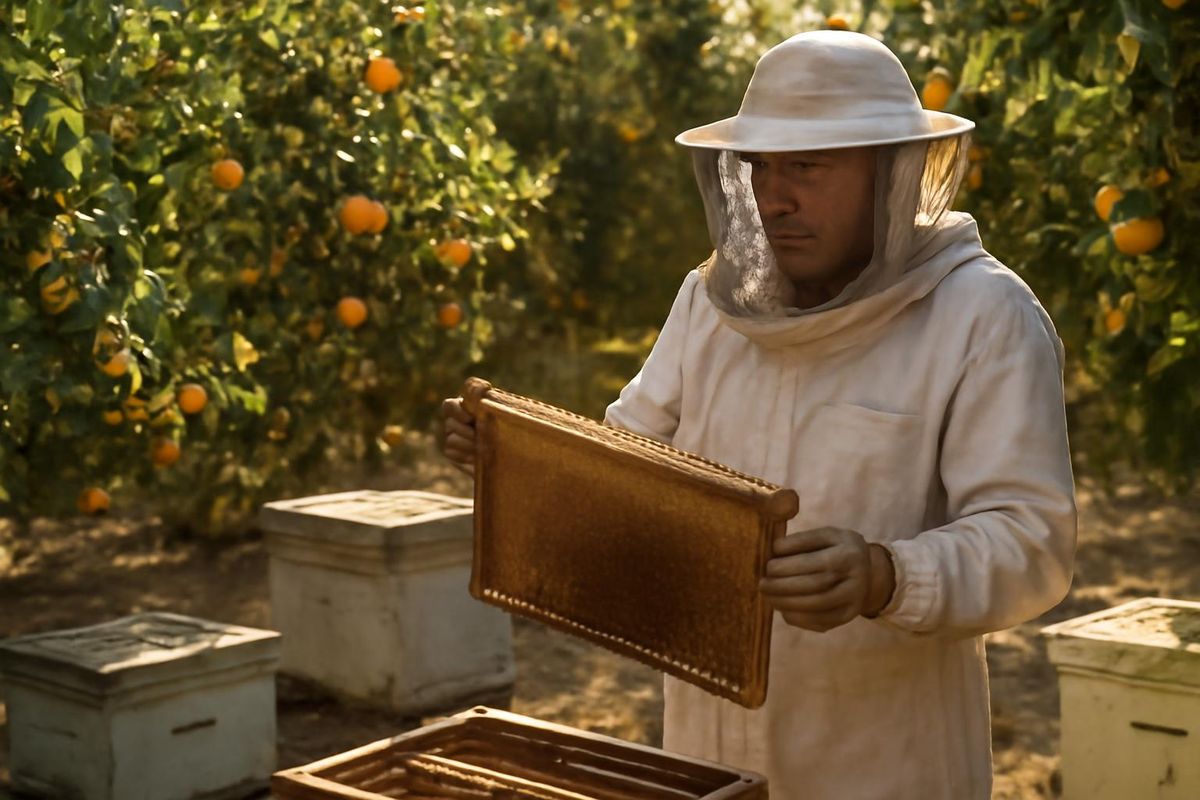 Hohe Temperaturen führen zu geringerer Nektarproduktion und Kaufstopp durch Zwischenhändler;…