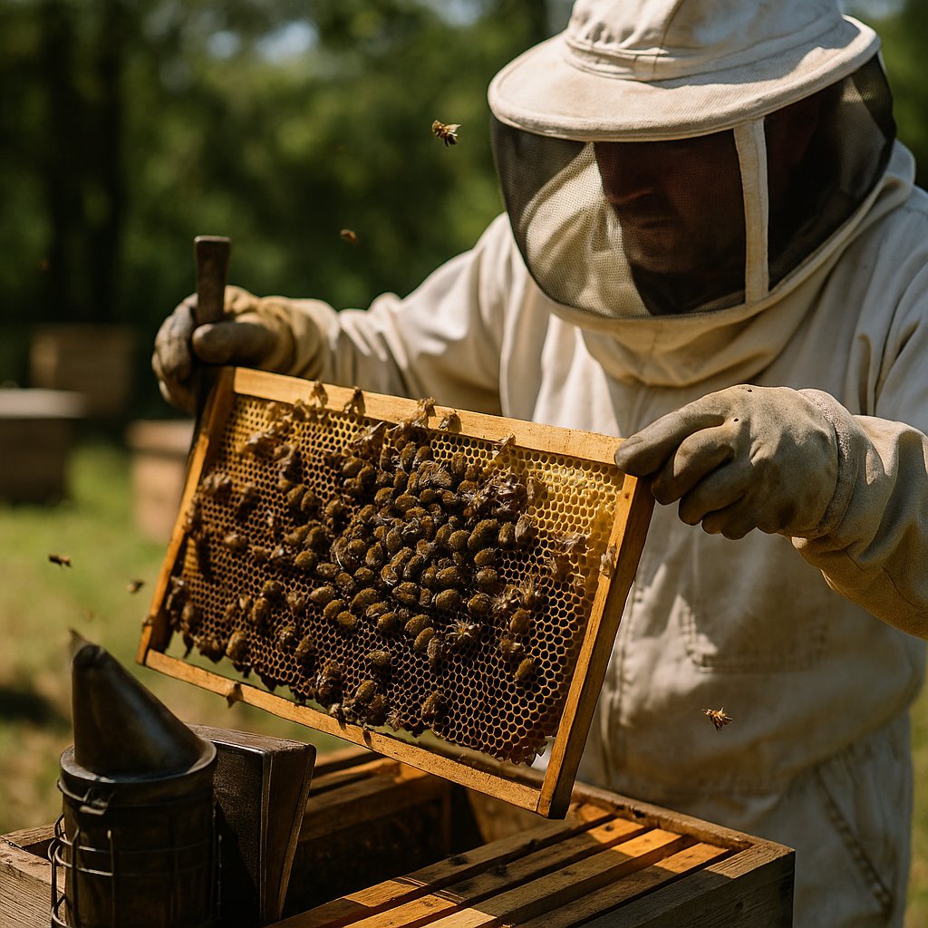
 
 
 
 
 In Caazapá, technicians from the Vice Ministry of Livestock and the National Forestry Institute conducted beekeeping training for the indigenous Mbya-
