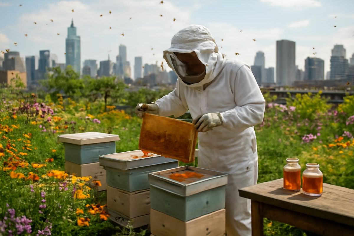Hyundai Engineering's urban beekeeping honey exceeds crowdfunding goal by 1,000%