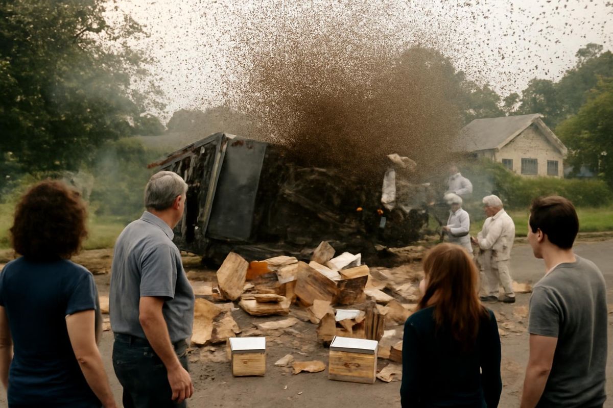 A Big Rig Flipped in Texas and Buried a Neighborhood Under 24 Million Furious Bees Key takeawaysPowered by Yahoo Scout. Yahoo is using AI to generate key points
