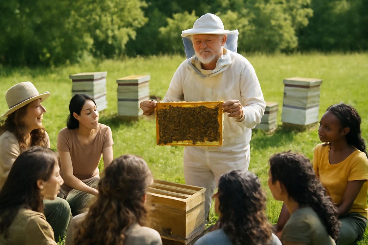 Düzce University has organized extensive training sessions for women and young beekeepers as part of the 'Bee Academy' program initiated by Kocaeli Metropolitan