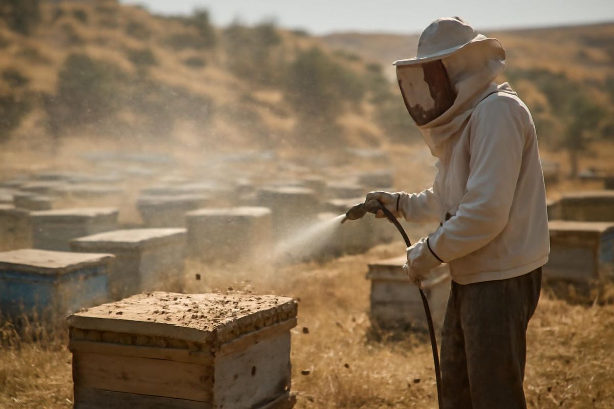 June 26, 2026 - Warning for Adıyaman producers: Extreme heat threatens bees! The Adıyaman Provincial Directorate of Agriculture and Forestry has issued critical