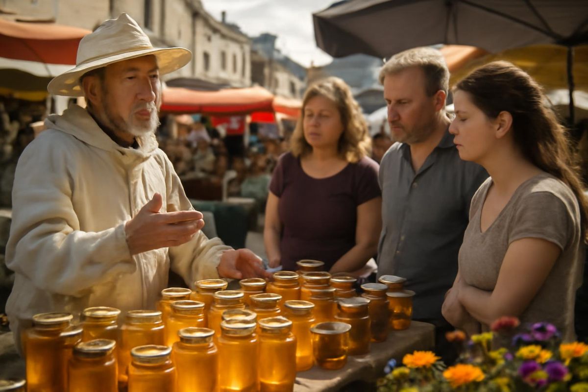 This Sunday, the Tarbes market will feature honey producers from the high mountains showcasing their latest harvests and beekeeping methods. The event aims to c
