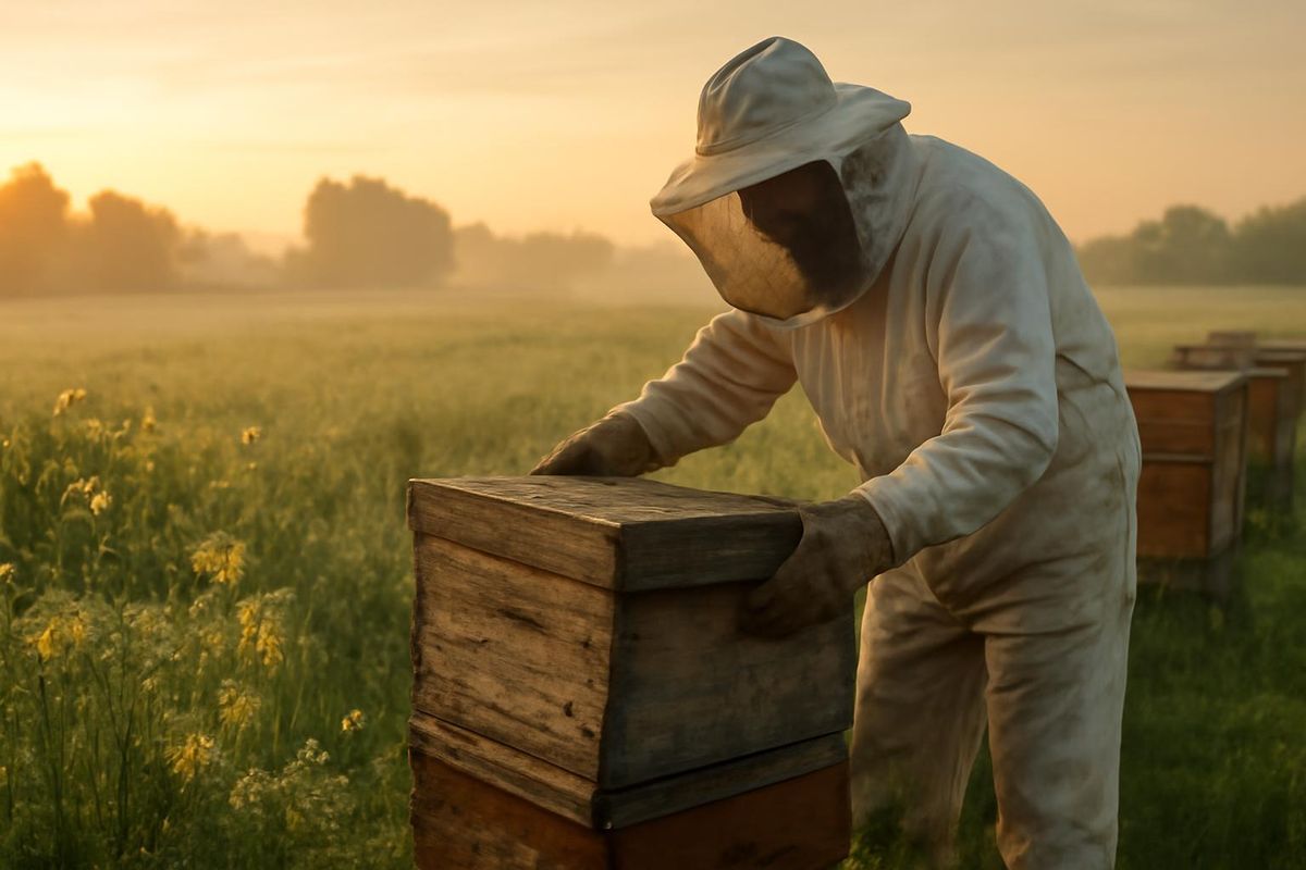 The tool helps protect beehives from fires, droughts, heavy rains, snow, theft, and other…