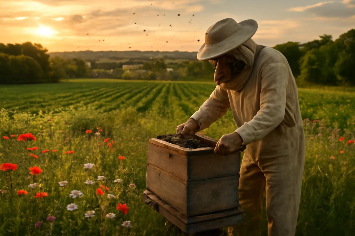 In Villefranche-de-Lonchat onderzoekt het GIEE Bio Diversité Sauvage, gesteund door Agrobio…