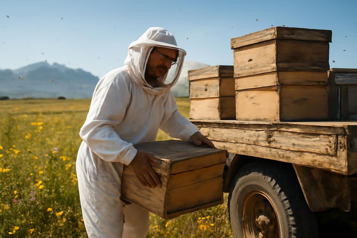 As summer temperatures rise, Moroccan beekeepers are preparing to gradually move their hives to cooler pastures to safeguard their colonies and honey production