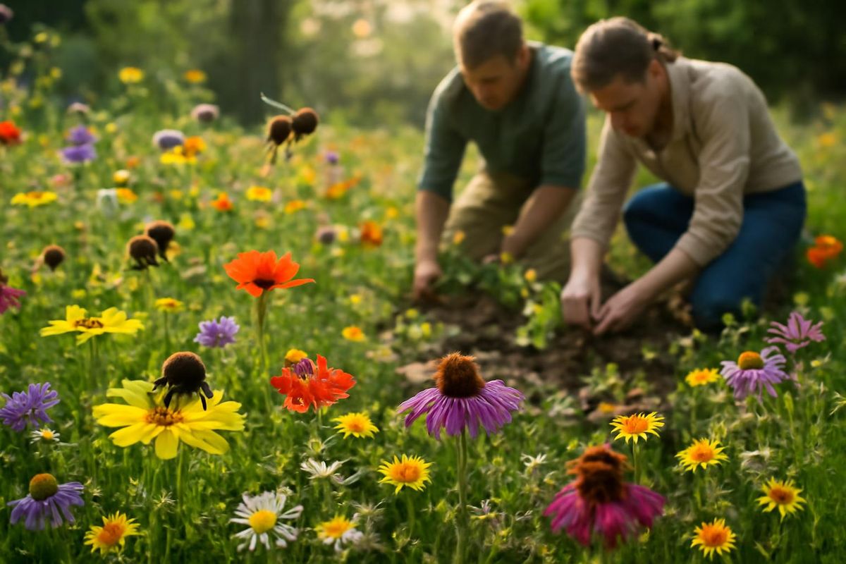 Kate Titford from the Berkshire, Buckinghamshire and Oxfordshire Wildlife Trust (BBOWT) emphasizes the importance of supporting wild bees this summer. The decli