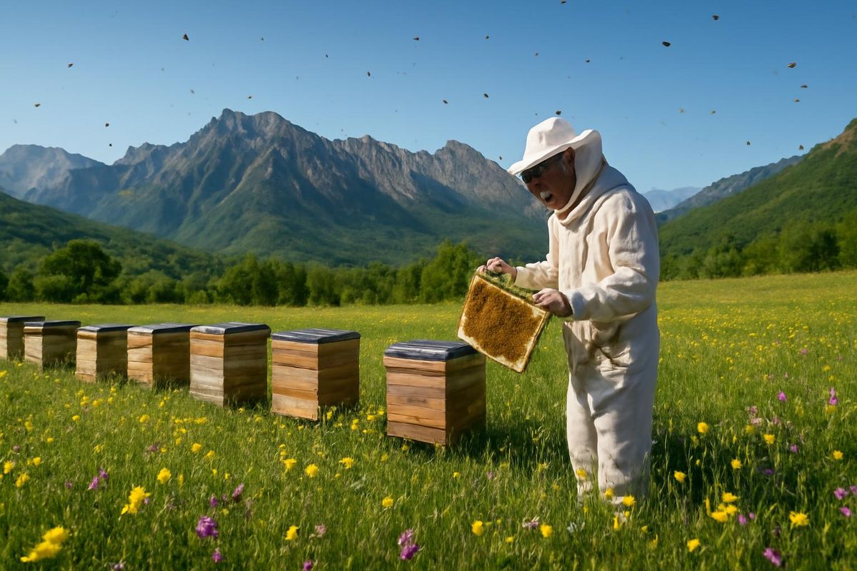 The Kervansaray Mountains in Kırşehir are emerging as a notable center for honey production, thanks to their high-altitude pastures and diverse endemic plant sp