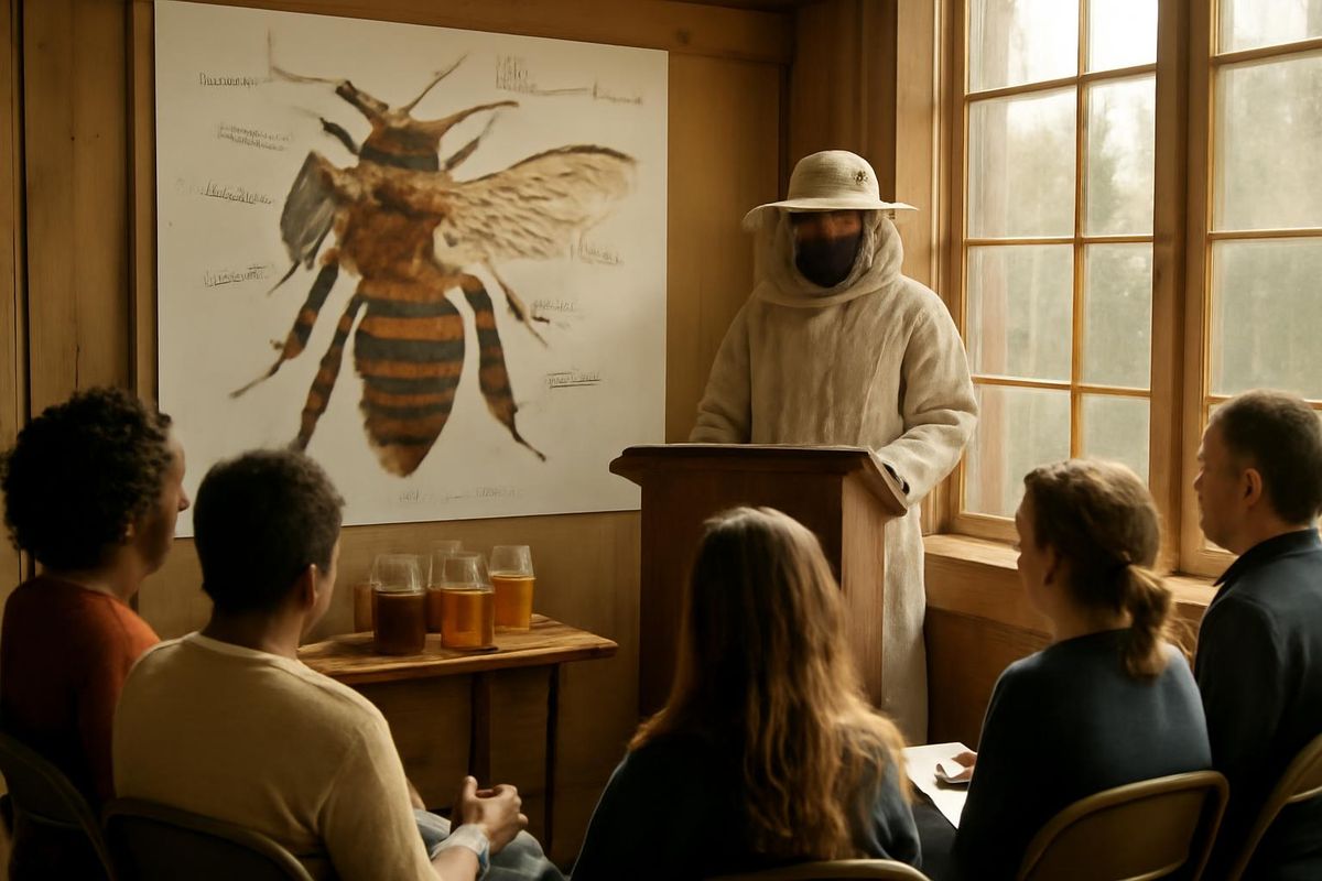 The Kolpingsfamilie Wiesloch is hosting a lecture titled "Beekeeping and Honey Bees" on July 2, 2026. Beekeeper Marcel Widmann will discuss working with bee col