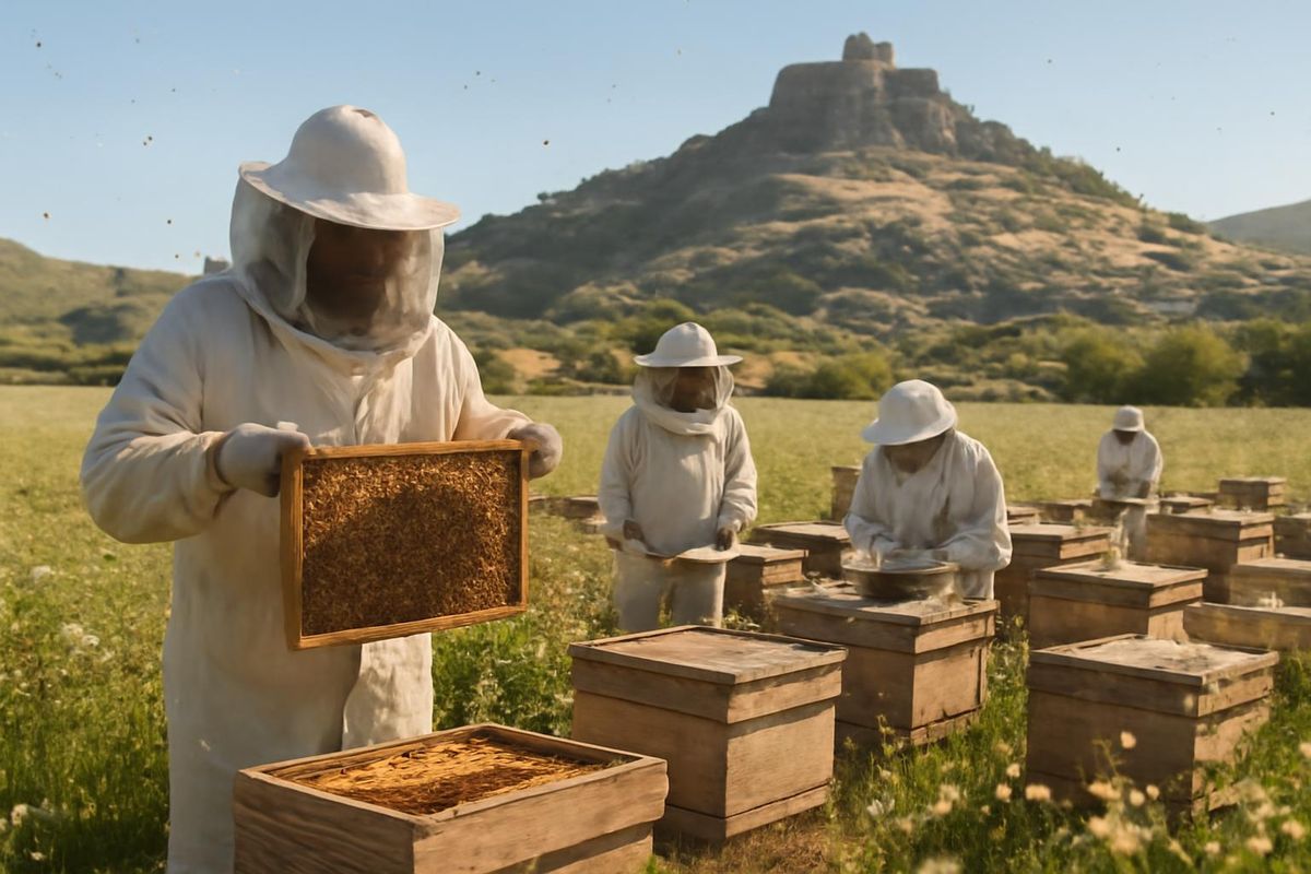 The Afyonkarahisar Provincial Directorate of Agriculture and Forestry is actively conducting fieldwork to register and update beekeeping activities. Inspections