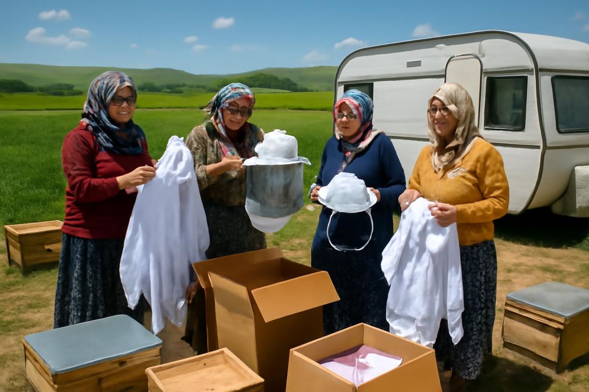A significant distribution ceremony was held in Muş as part of the "Golden Wings from Honey Project," aimed at accelerating rural development and enhancing wome