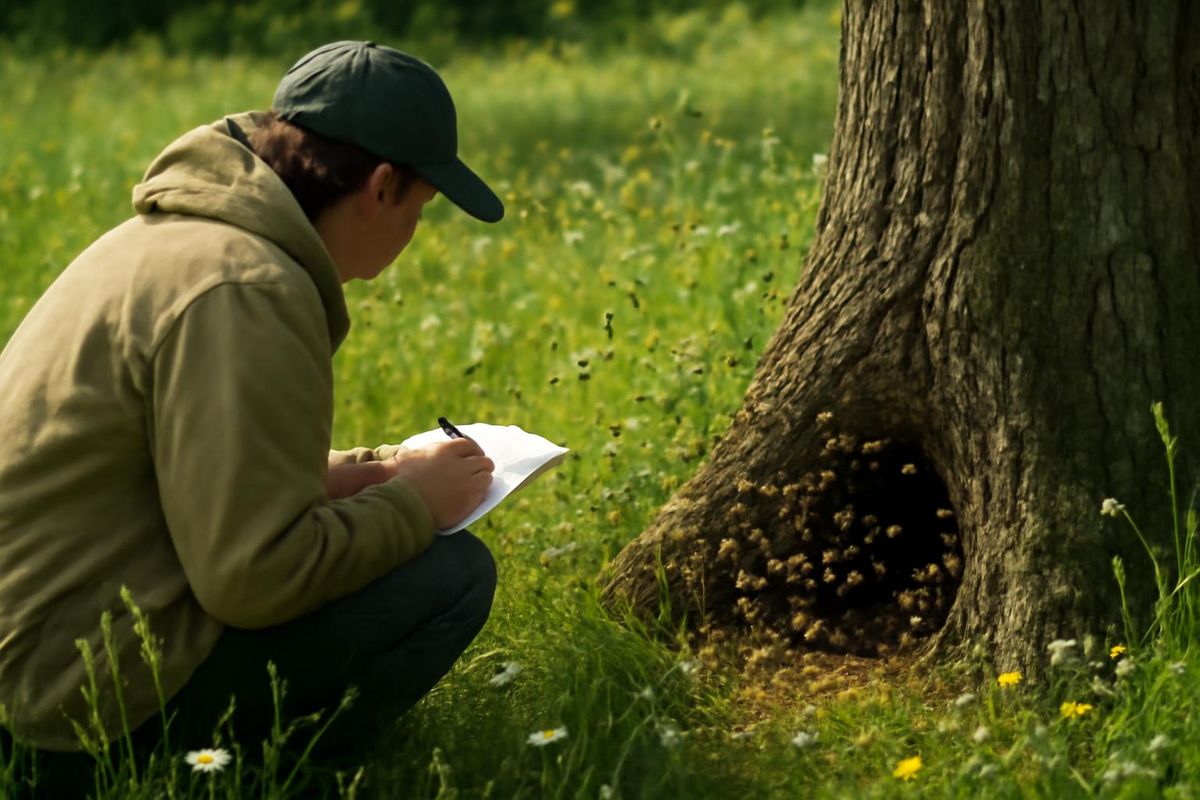 Researchers studying honey bees are inviting citizen scientists to report any sightings of wild honey bee nests, beehives, or foraging activities. If you have b