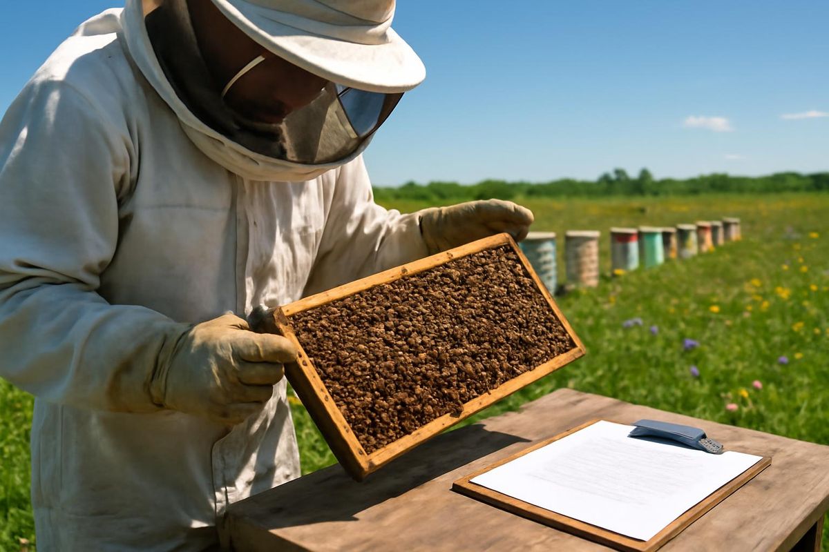In Afyonkarahisar, beekeeping operations are being closely monitored. Teams from the Provincial Directorate of Agriculture and Forestry are visiting apiaries ac