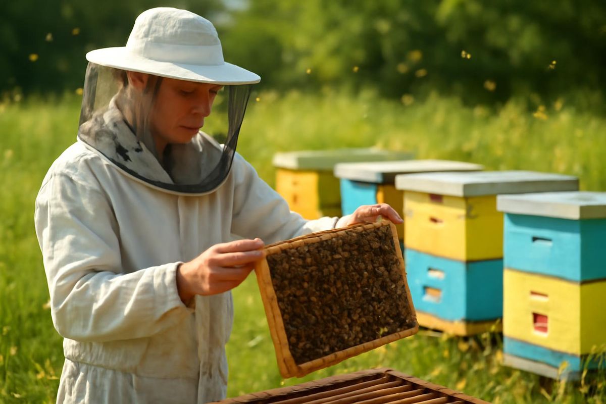 A 17-year-old beekeeper from Devon has successfully turned his hobby into a business, managing 80 hives and selling bees to fellow apiarists. Harry, from Clyst 