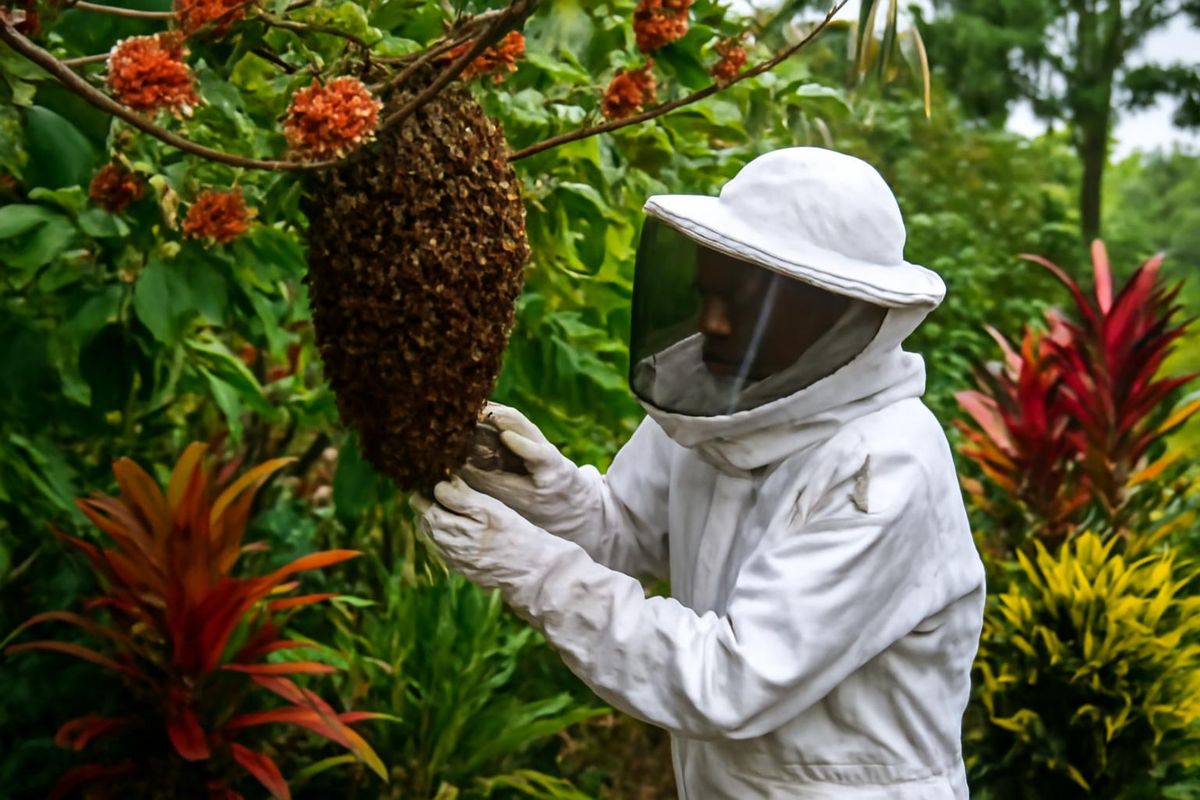 Die Zunahme wilder, schwärmender Honigbienen bereitet vielen Sorgen, doch für Forscher ist sie…