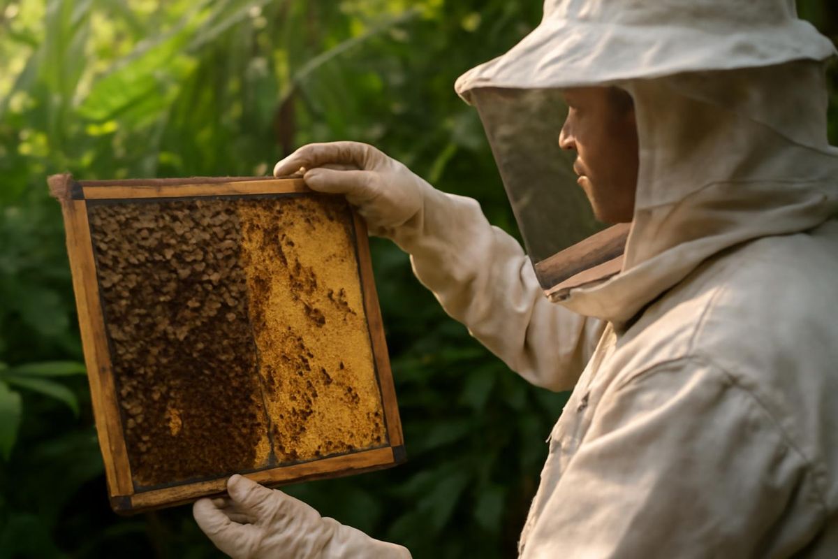 José Luis Reyes Carrillo was honored at the XXXII International Beekeeping Update Congress in Chetumal, Quintana Roo, for his significant contributions to the d