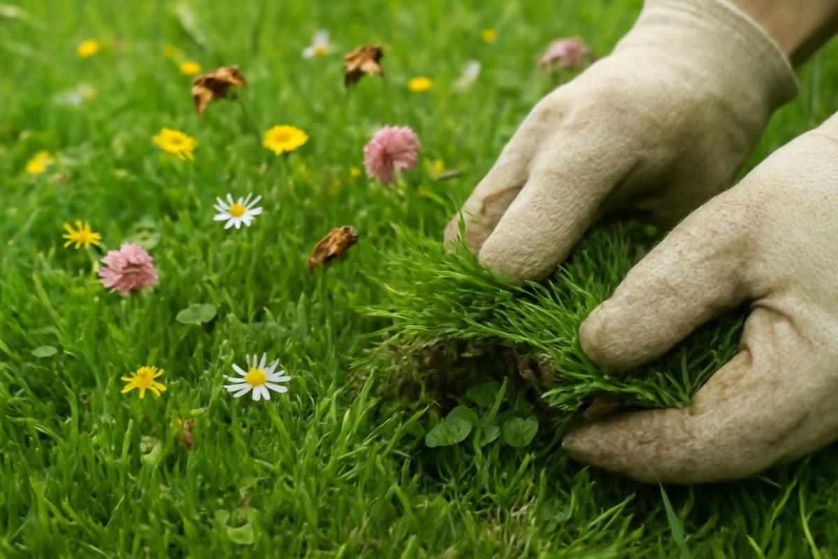 This summer, bees hovering over your lawn play a crucial role as pollinators for your garden and local ecosystem. Generally, these bees are not aggressive, so i