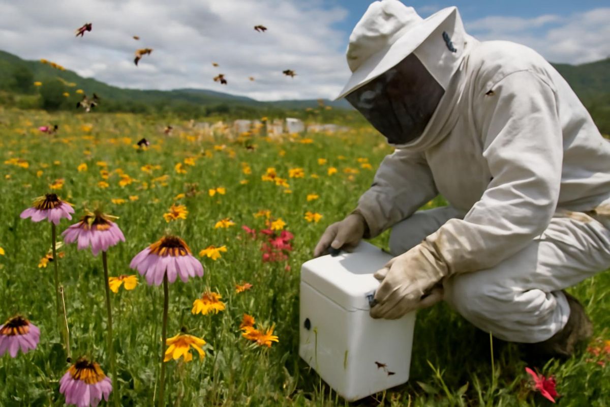 Nearly 60 individuals, including community members, scientists, and advocates, gathered at the Governor’s Mansion to address the challenges facing pollinators, 