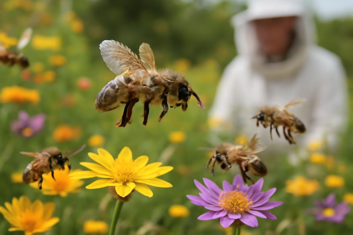 A study has found that the Deformed Wing Virus (DWV) negatively affects honeybee foraging behavior, leading to reduced nectar collection and lower sugar content