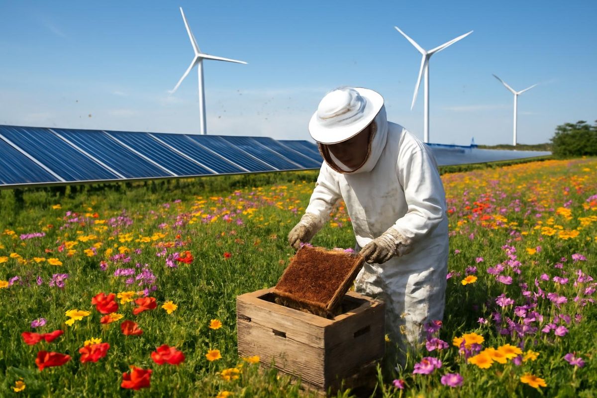 On July 8, 2026, E.ON's Blackburn Meadows renewable energy plant in Sheffield is enhancing local biodiversity by introducing beehives to the site. This new init