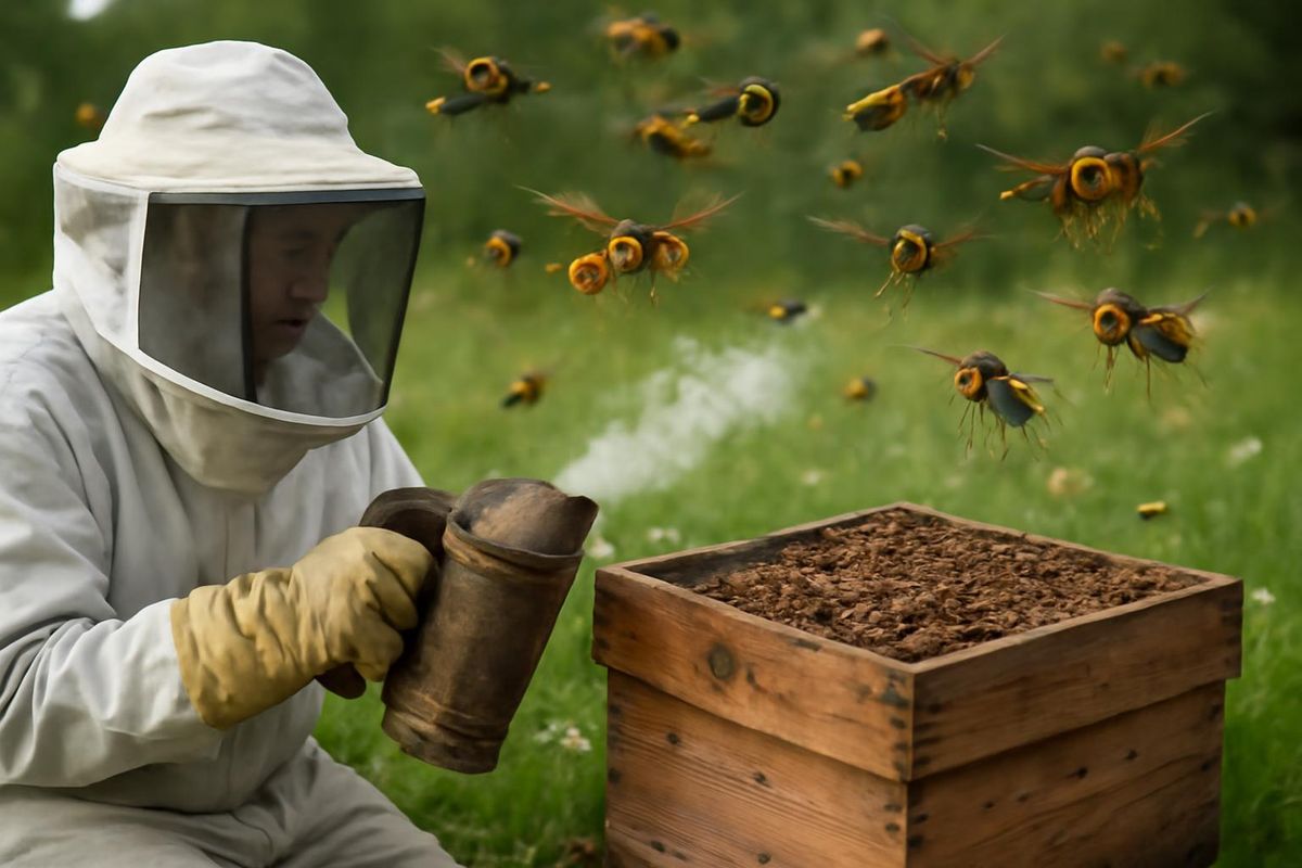 In spring, the Asian hornet establishes a smaller primary nest, moving to a larger secondary nest in summer. Hückeswagen faces a real threat from this invasive 