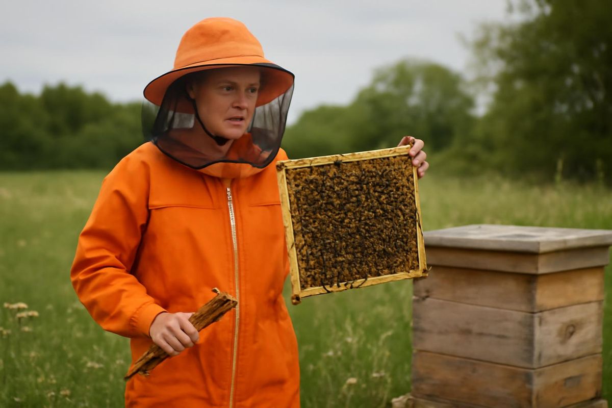 Young beekeepers from around the globe are currently facing the challenge of inspecting "aggressive" Irish honeybees in an international competition. Approximat