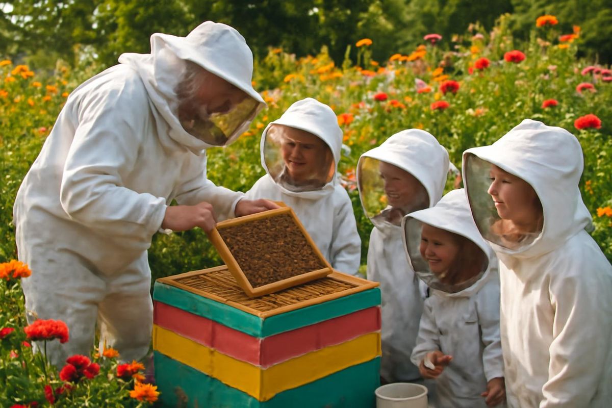 In the Brebach district, beehives have been established as part of a new project involving local kindergarten children and community partners. This initiative, 