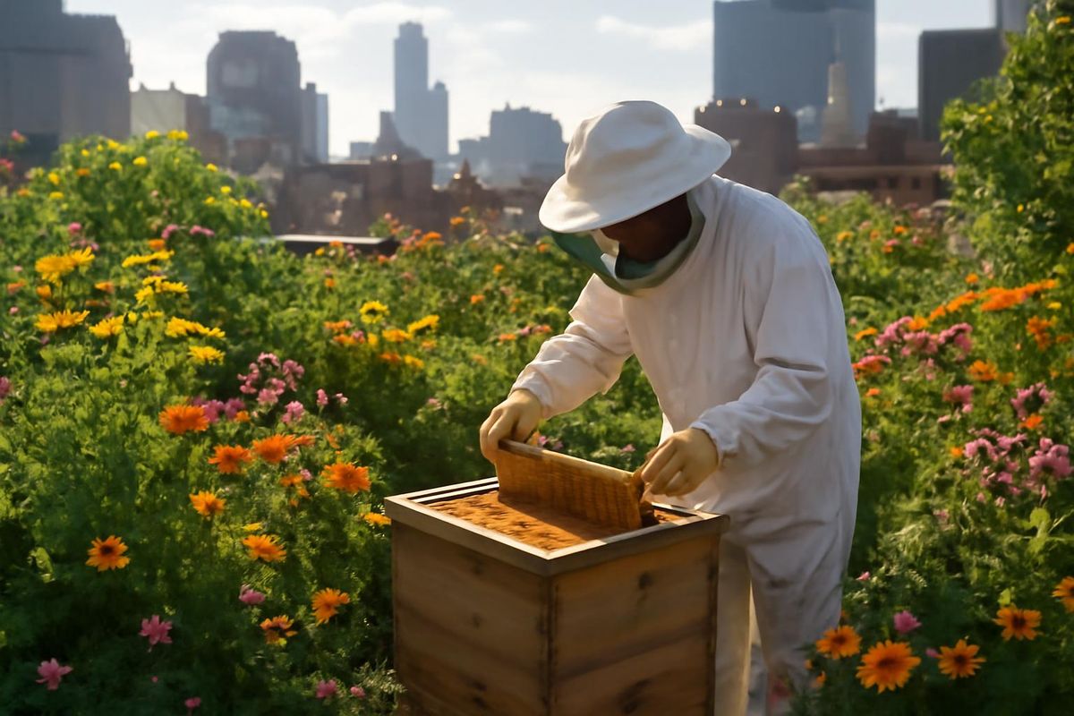 Abejas de Barrio is a project dedicated to safeguarding vital pollinators. Sandra Corales transitioned from philosophy to apiculture, discovering her life's mis