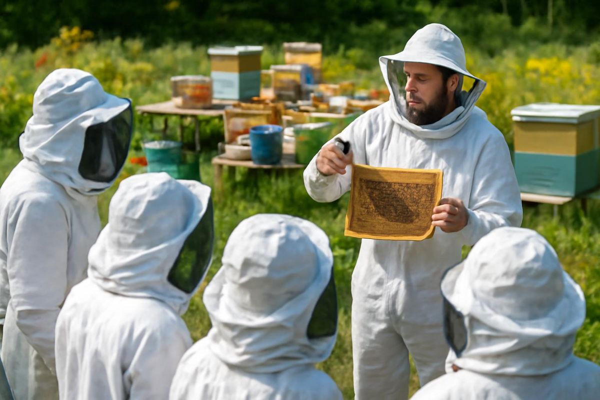 Under the coordination of the Bingöl Governorate, a program for Sustainable Beekeeping Queen Bee Training was organized as part of the Qualified Breeding Strong