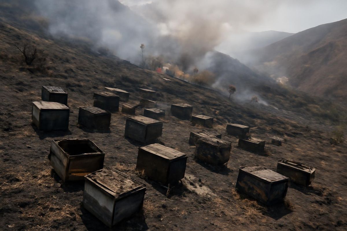 Un incendie s'est déclaré dans la région montagneuse du quartier Yükseliş, près de Bitlis, et…