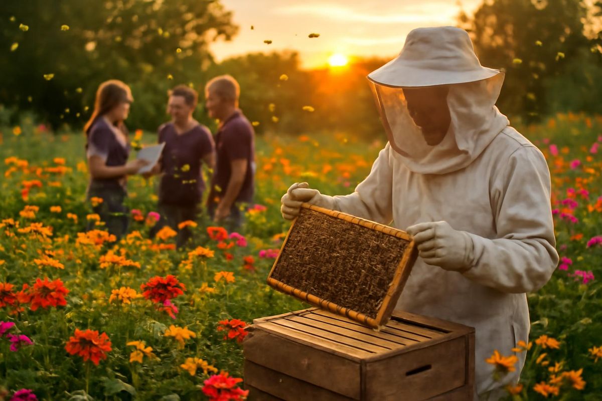 Arıcılık, bal, polen, arı sütü, propolis ve balmumu gibi ürünlerin elde edilmesi için bal arısı kolonilerinin yönetimini içeren bir tarımsal meslektir. Türkiye,