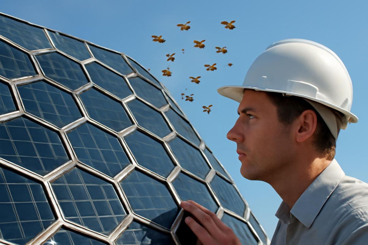 Des ingénieurs ont innové en s'inspirant de la structure géométrique des ruches d'abeilles…