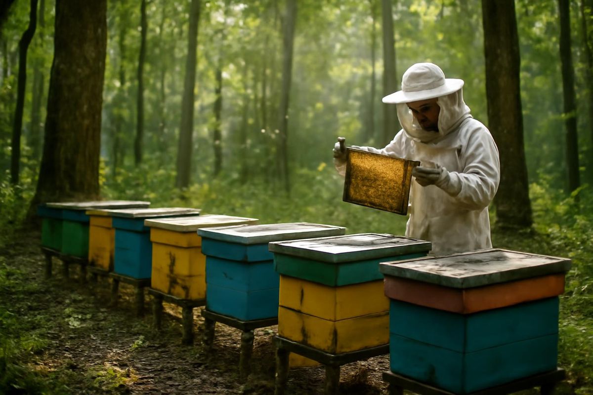 Beekeeping in the Phong Nha forest generates billions of dong in revenue through the "Phong…