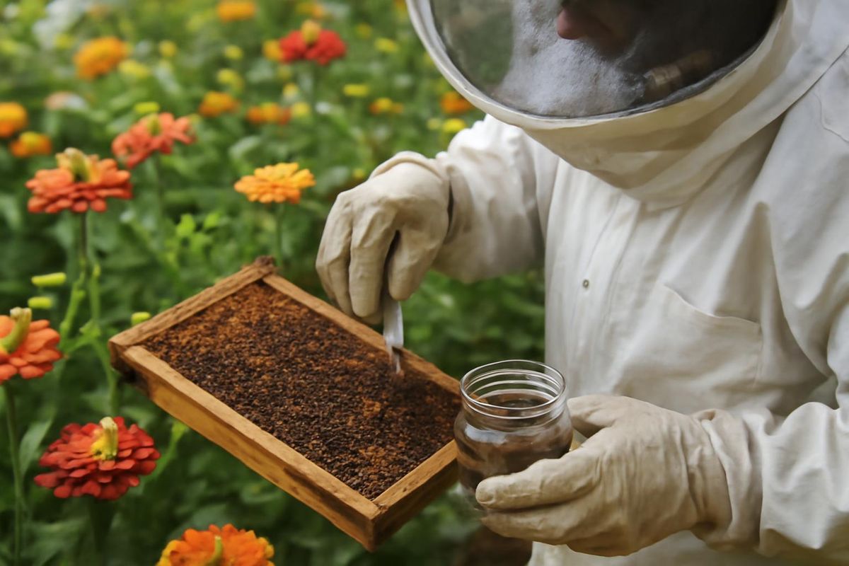 Blütenpollen und Perga finden zunehmend Anwendung in der Apitherapie