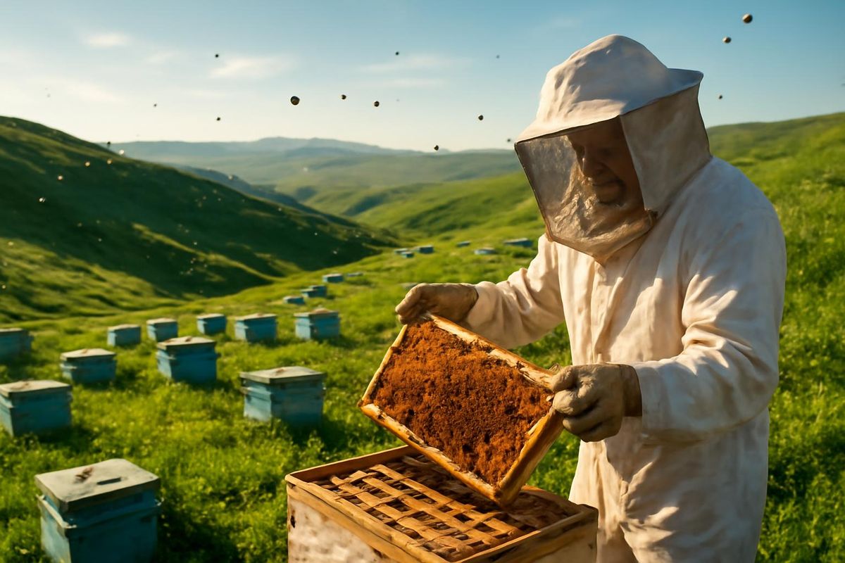 トルコの主要な蜂蜜生産地であるオルドゥでは、地元の蜂が黒海だけでなく、東部および南東部アナトリアの高地でも生産に寄与しています。オルドゥ県農業・森林局のバイラム・アイ局長は、移動式養蜂を行う地元の生産者が年間約70億トルコリラを国の経済に貢献していると述べました。アイ局長とオルドゥ蜂飼育者協会のアキン・チフチ会長は、エ