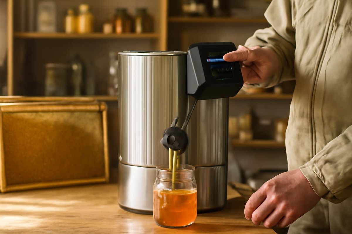 Beekeepers are well aware of the labor-intensive process of honey extraction