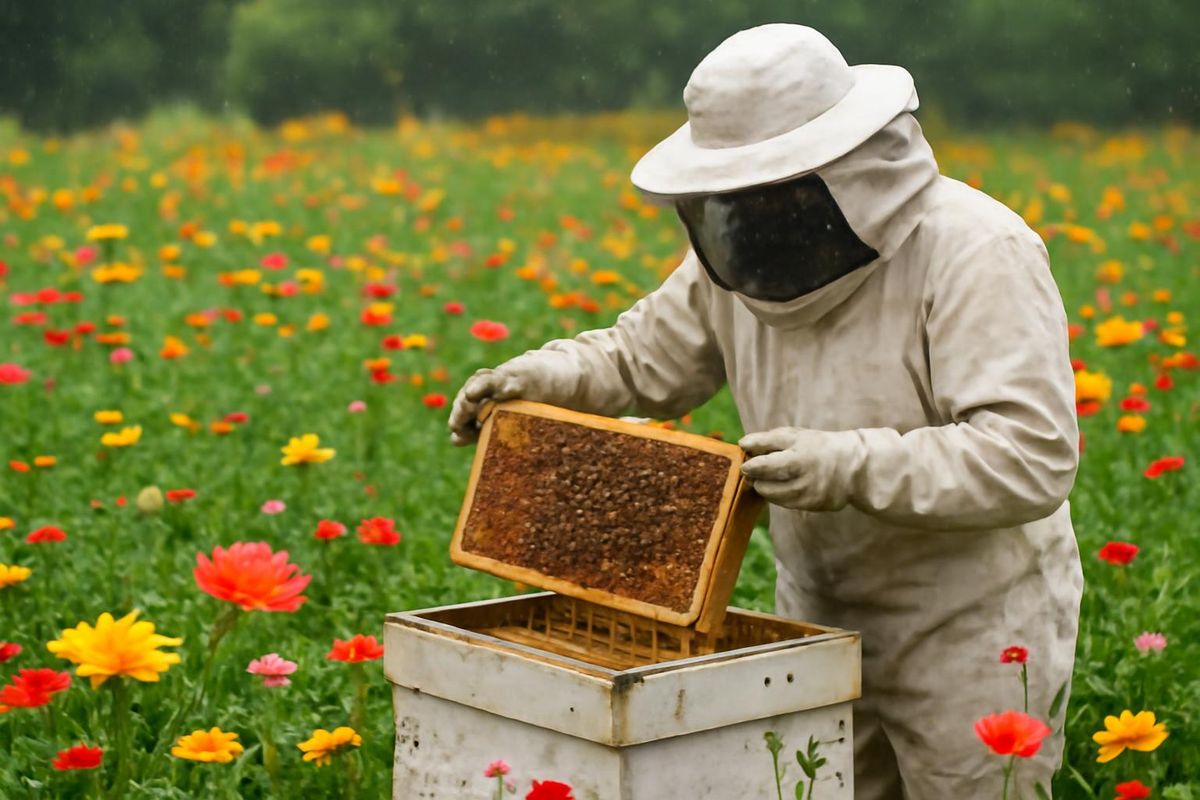 In the Defne district of Hatay, recent rainfall has delighted beekeepers. Local beekeeper İsmail Akyüz noted that this year's honey harvest is more productive c