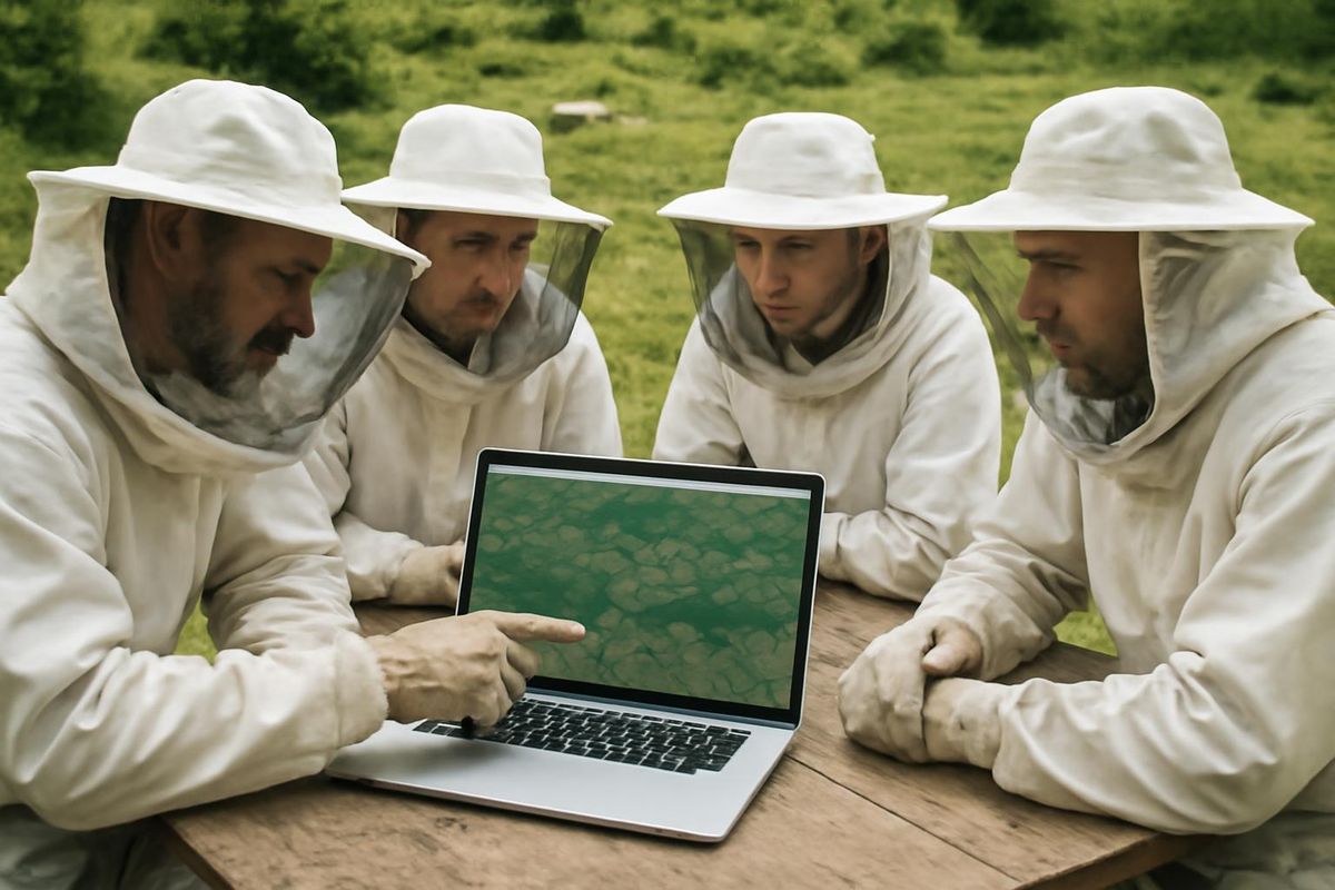 Beekeepers in Lebanon use satellite imagery to monitor hives in occupied areas.