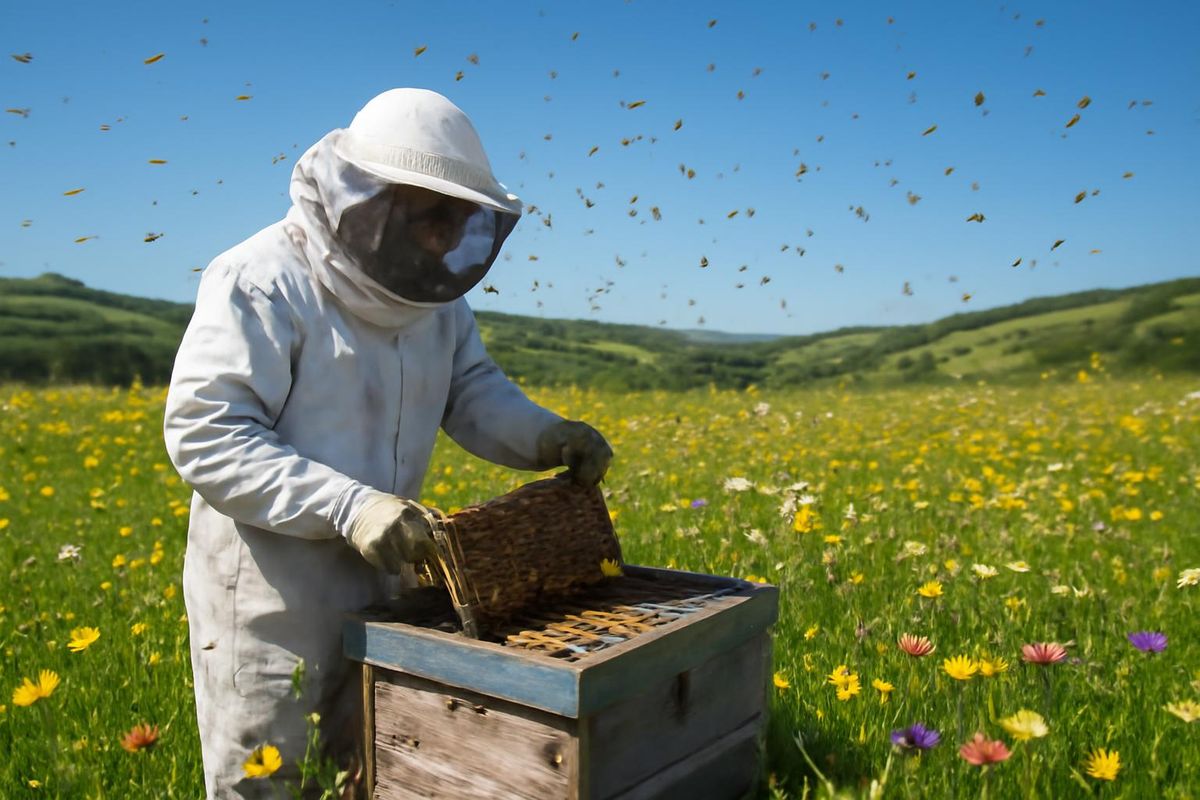Die Normandie könnte sich als neues Paradies für Honigproduzenten erweisen
