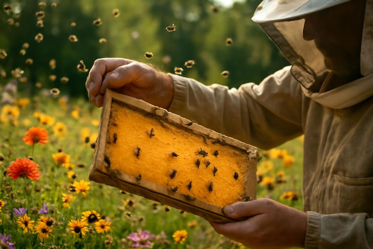Inmitten des Summens von Tausenden von Bienen und dem Duft blühender Blumen beginnt Behexhet…