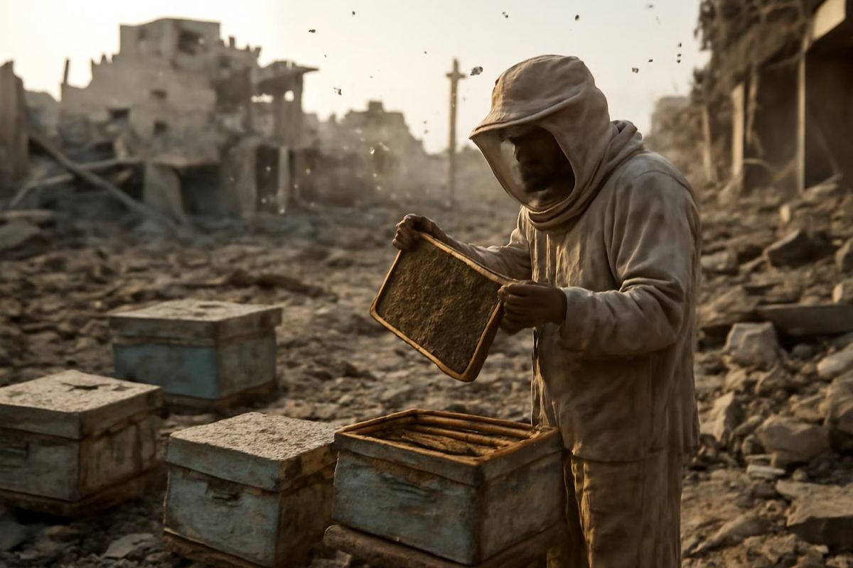 تتجه جهود النحالين في غزة نحو التعافي بعد الأضرار التي لحقت بهم جراء الهجمات الإسرائيلية