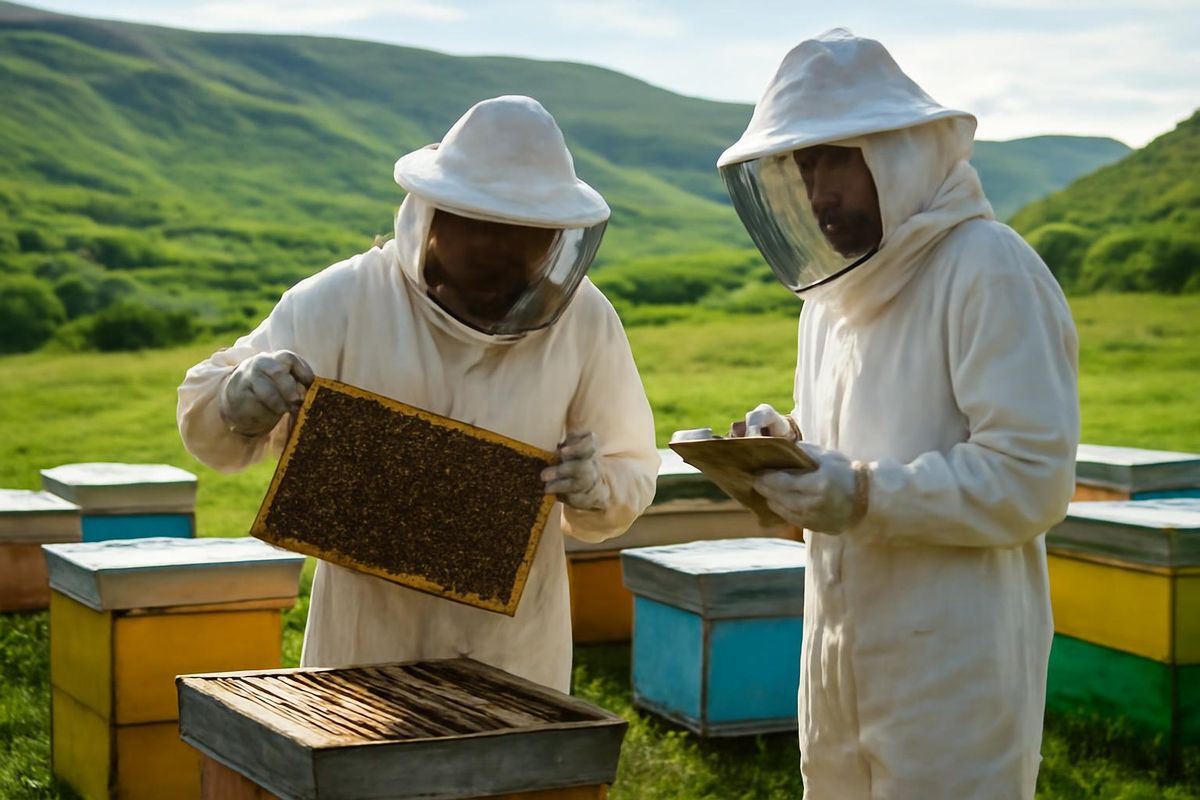 カールスで、養蜂箱の検査が行われました。2026年8月6日、カールス県農業・森林局のチームが、養蜂活動の効率と健康を確保するために現地での検査を実施しました。技術者によるチェックでは、蜂群の…